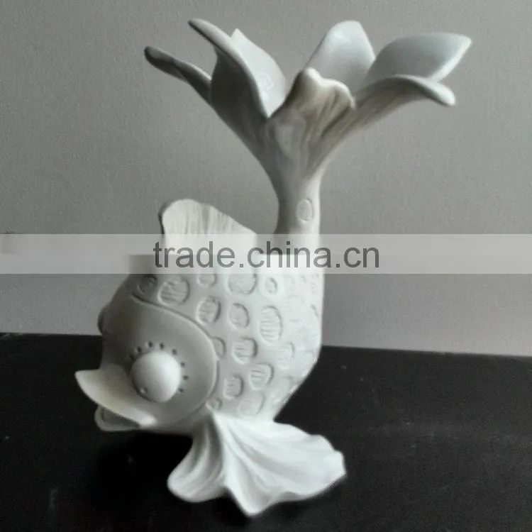 Resin goldfish figurine