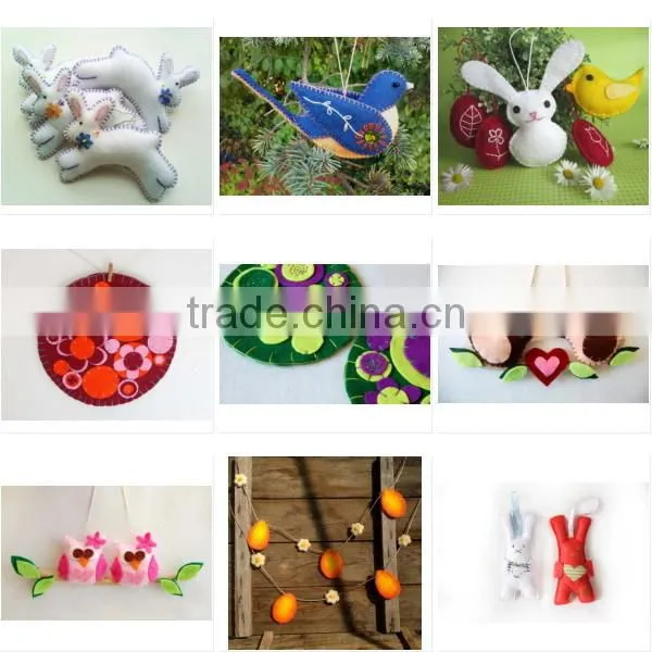 2017 New fashion hot plain elastic custom ice cream Indian cheap wholesale make felt disposable headbands for teen girls hair