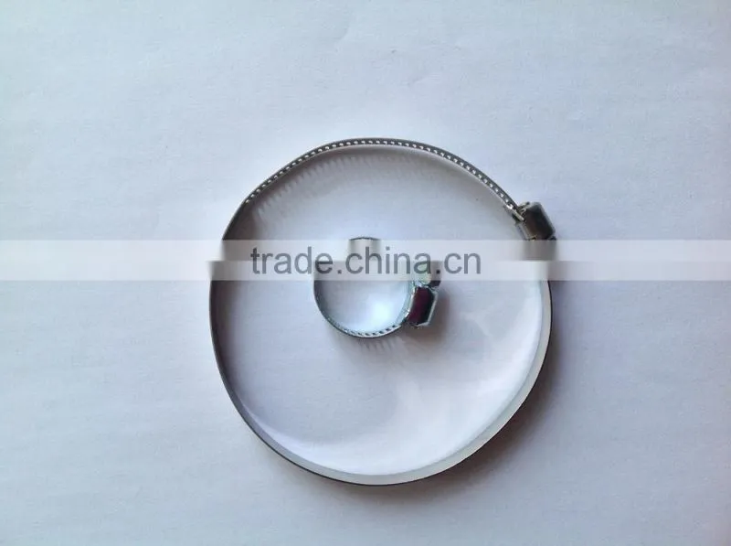 12mm strainless steel standard Germany style butterfly hose clamps made in China