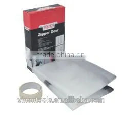 Professional Plastic Zipper door, Dustproof plastic film, Plastic Door Protector