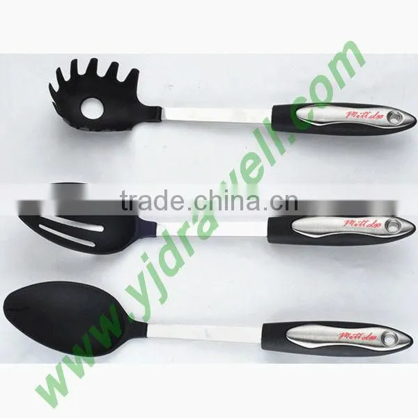NY-2022 Nylon kitchen plastic utensil set for cooking