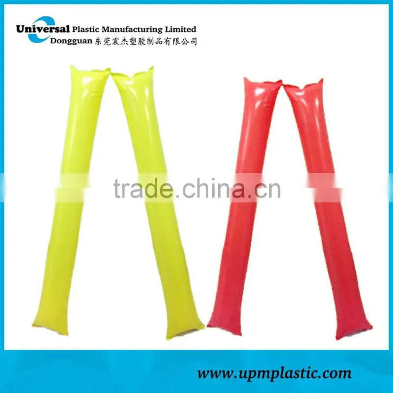 One time use disposable degradable promotional plastic LDPE hand clapper