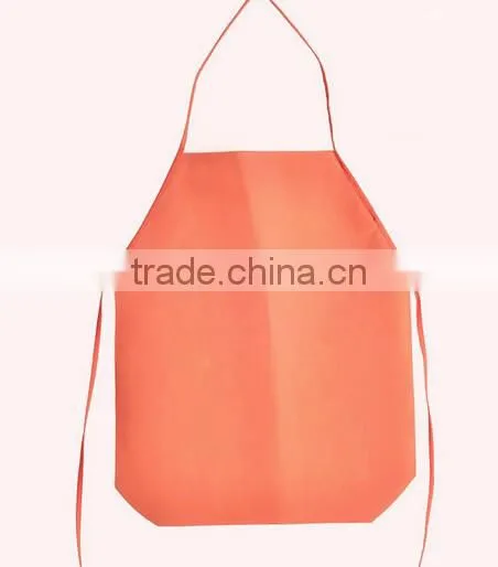 OEM Printed Logo Polyester Kitchen Bib Aprons Womens