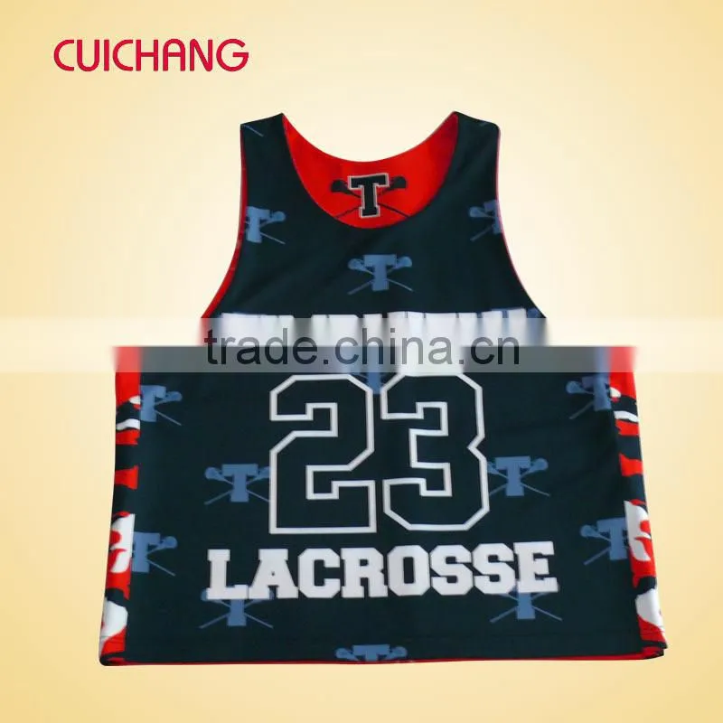 high quanlity yellow color polyester lacrosse jerseys