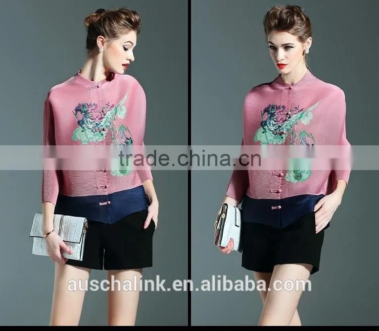 newest chinese stylish popular sexy ladies loose top factory price
