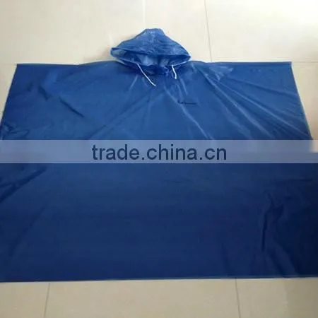Eco-friendly children disposable plastic raincoat with cute cartoon logo