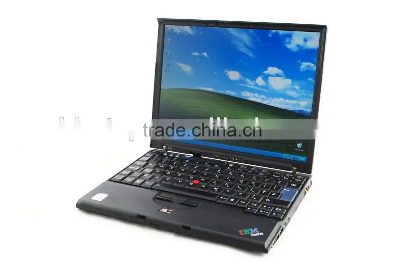 X60s Used cheap Notebook 1.66ghz Intel Dual Core Duo 1gb 80gb Ultralight Stock