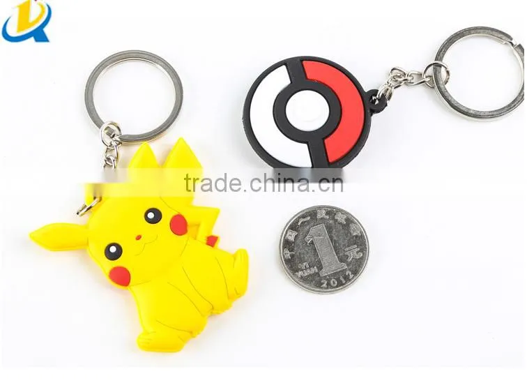 new design pokemon keychain pvc keychain