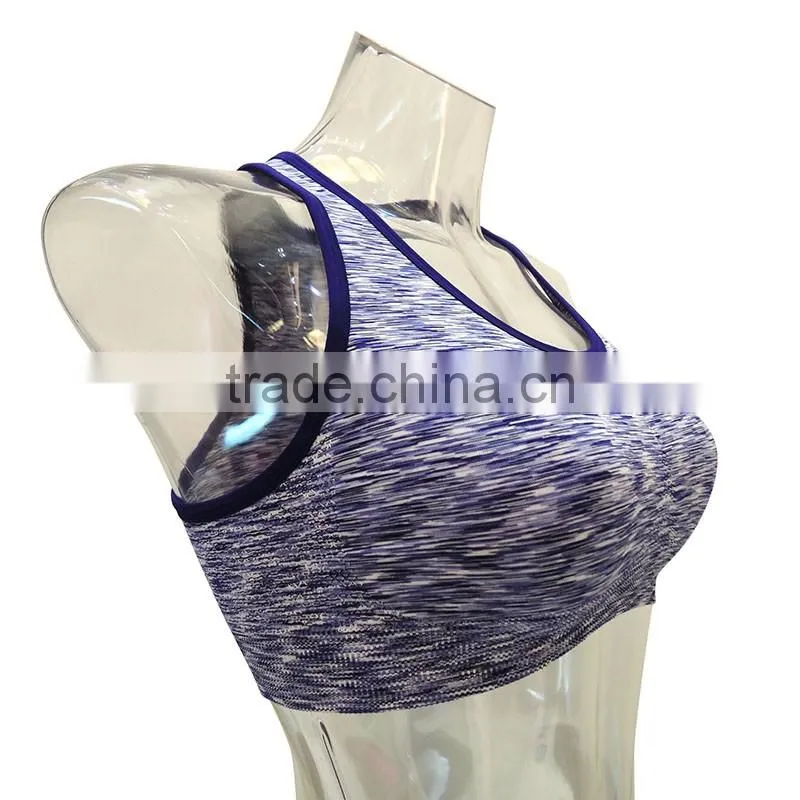 Wholesale fitness bra top women underwear yoga bra sexy ladies lingerie sports bra