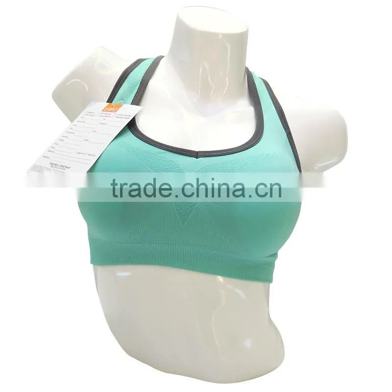 Top quality wireless yoga bra lingerie sportswear seamless woman underwear ladies sexy sport bra
