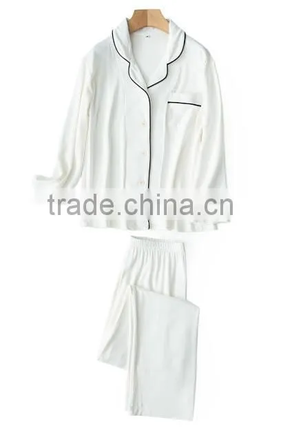 custom made hot casual men high quality modal sleepwear pajamas