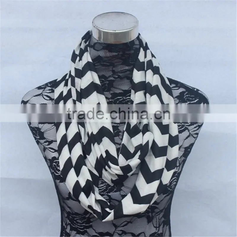 Wholesale cotton monogram Chevron Infinity