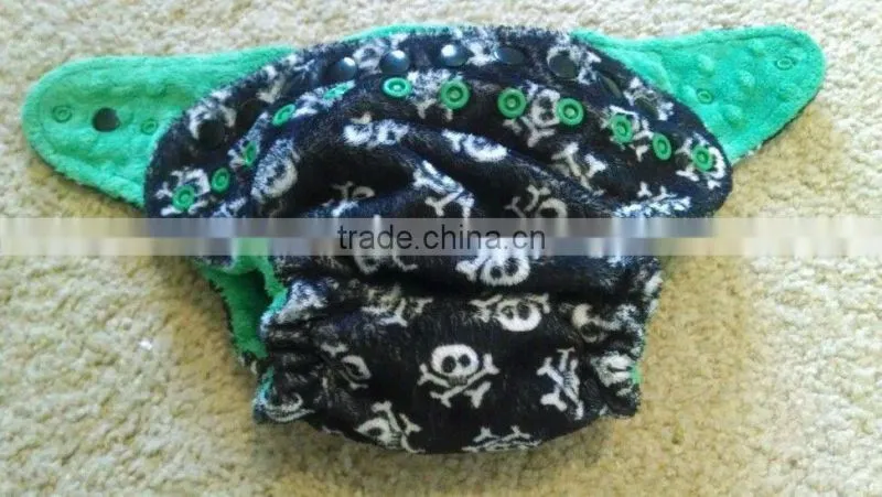 Hot Selling Minky Cloth Nappies Washable Diapers