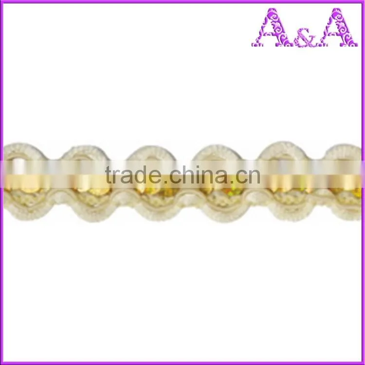 Decorative beaded trim for bikni dress