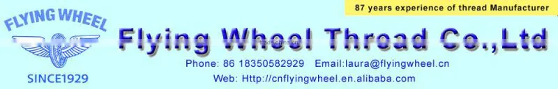 28S/3 tex60 polyester core spun sewing thread
