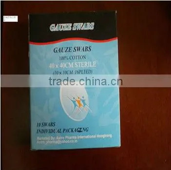 100% cotton surgical gauze pieces