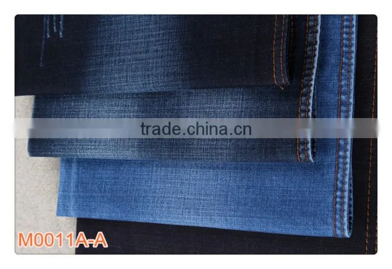 China manufacture latest denim fabric for pants