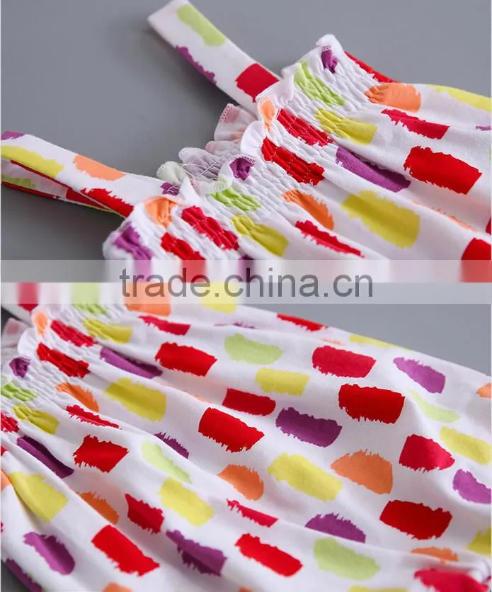 Summer Girls Baby Floral Romper Clothes Newborn Baby Printed Jumpsuit