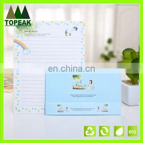 2016 best selling Cute Cartoon paper Colorful Gift Envelope