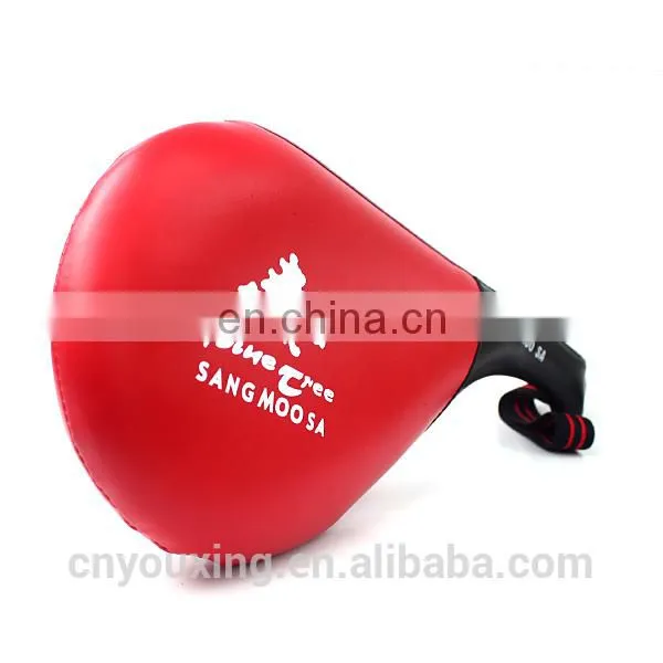 red/black PU kick training target taekwondo double kick pad