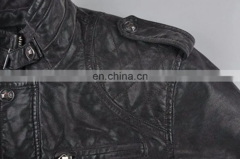 Classic Wearable Handsome Mens Pakistan Leather Jacket