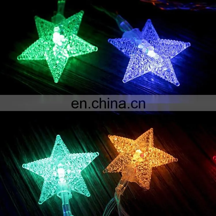 Star Batteries LED String Fairy Christmas Light / Small Battery Operated LED Light / LED Christmas Star String Lights