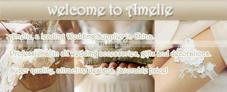 Linen With Lace Decoarted Wedding Ring Holder Pillow Set