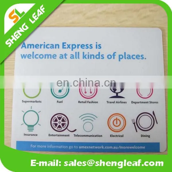 2016 customized promotional rubber mouse pad for sale