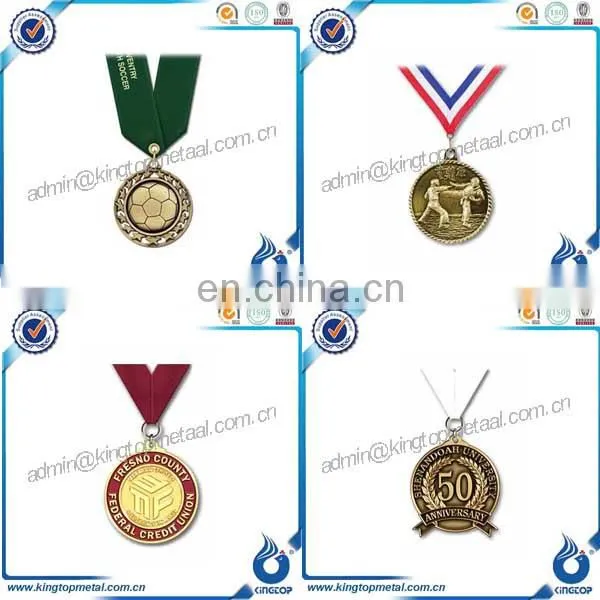 high quality metal sport medals,custom gold medal