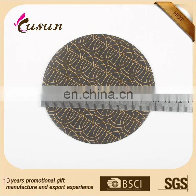 Wholesale promotional custom cheap cardboard drink coasters