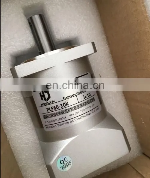 nema 32 planetary gearbox PLF 60 10:1 Gear Ratio Speed Reducer For Wind Water Turbine