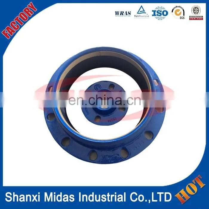 ISO2531 ductile cast iron di superange quick adaptor for PE pipes