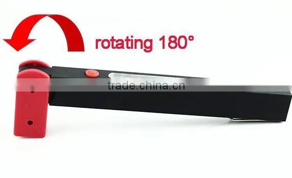1W+8led magnetic led work ligh with stand and hook