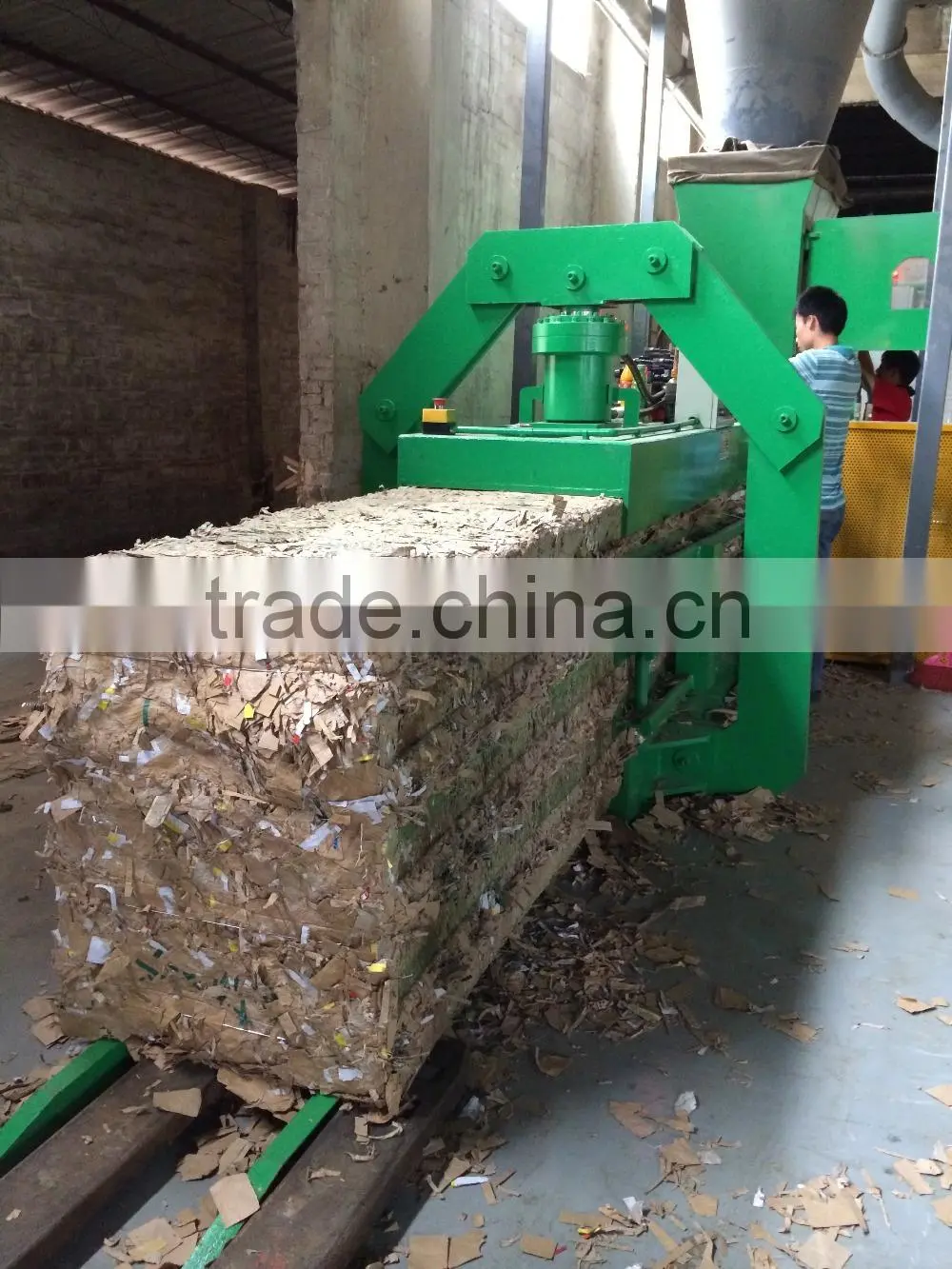 Widely Used Product Automatic Hydraulic Paper&Cardboard Baling Press Machine