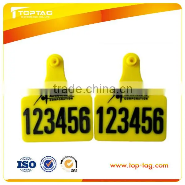 New Type High Quality China Manufacturer Cheap Rfid Animal Ear Tag For Cattle