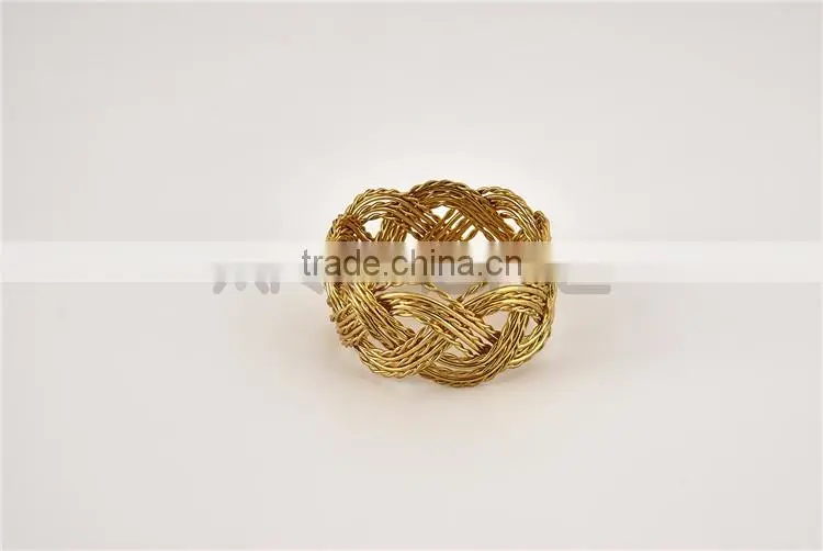 2016 New Arrival Popular Hot Sale Flower Wedding Napkin Rings For Wedding