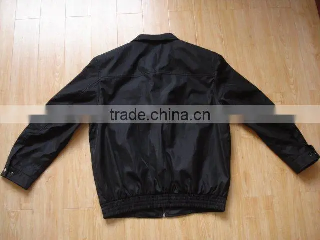 100% cotton canvas basic men's spring jackets