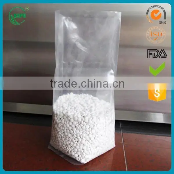 OEM Transparent Bopp square bottom plastic candy bag