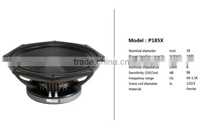 RL218, trade assurance, dual 18-inch subwoofer, speakers subwoofer