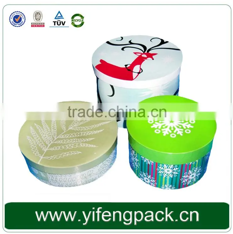 rigid Cardboard round tube gift packaging boxes wholesale