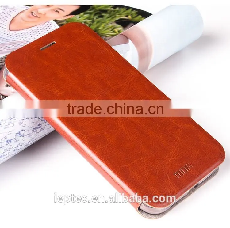 MOFi RUI Series PU leather Flip Mobile Phone Cases Cover for Huawei G7 Plus, Huawei G8, Free Samples