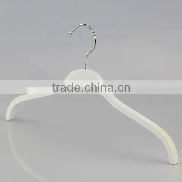 WK017 thin wooden hangers kids coat hangers laminated hanger