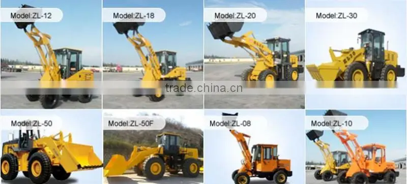Full Hydraulic mini front end loader, wheel loader, cheap loaders for sale