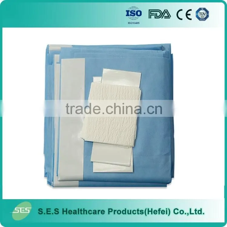 Manufacturer price Surgical Universal drape pack for Operation Theatre use