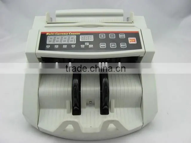 USD / EURO Cash Machine Bill Money Currency Counter With UV MG Detection Bill Counter