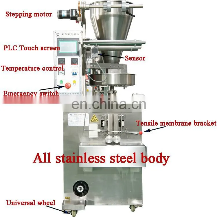 Automatic Bean Powder Creamer Mix Powder Sachet Cooked Rice Corn Flour Coffee Tea Pod Filling Packaging Machine