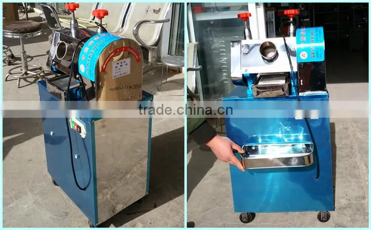 Sugar cane press machine