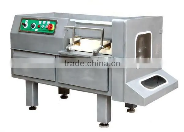 Industrial high efficiency adjustable meat cube cutting machine