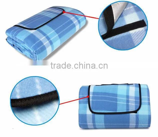 Sky Blue Waterproof Camping Mat for Outdoors and tent 200x150cm