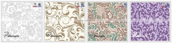 100% Polyester Outdoor Use Leaf Printed Fabric